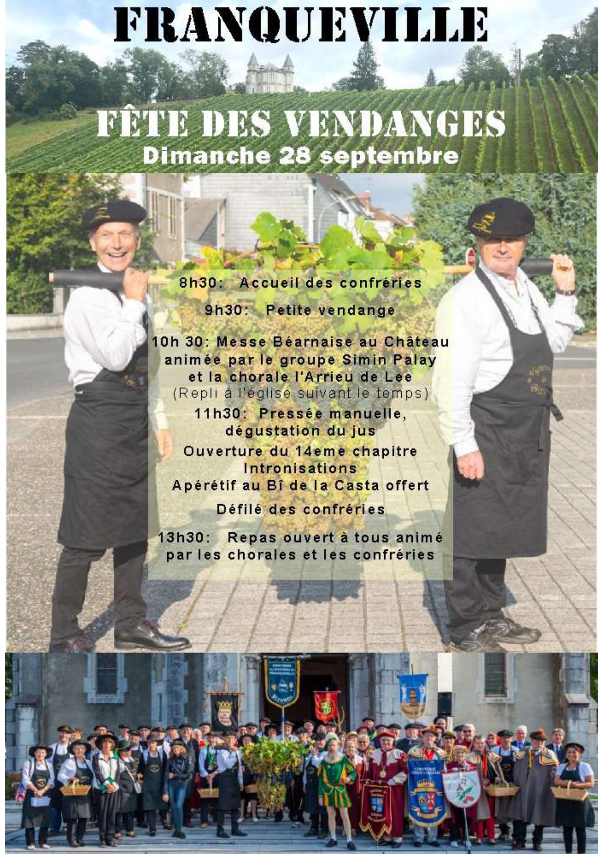 FETE DES VENDANGES 28/09/2025